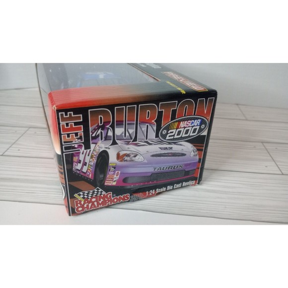 2000 RACING CHAMPIONS #99 EXIDE JEFF BURTON "PREVIEW"  1/24 - Picture 4 of 6